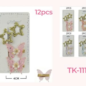 Hair clips butterfly