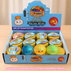 Squishy mini glitter dumplings