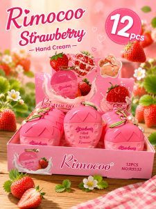 Strawberry hand cream
