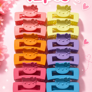Dozen cat hair clips