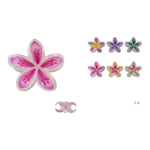 Dozen flower hair clip