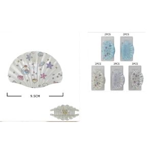 Dozen hair clips