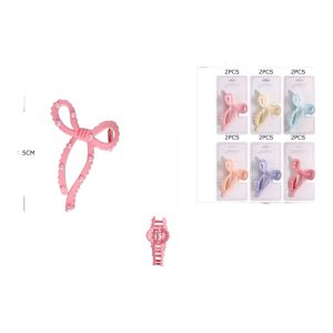 Dozen bows hair clips