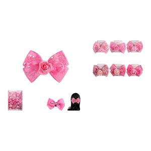 Dozen flower hair bow